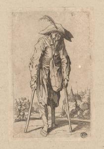 Il mendicante con la gamba di legno