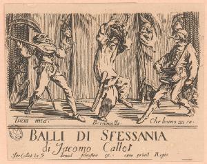 Frontespizio de "I Balli di Sfessania"