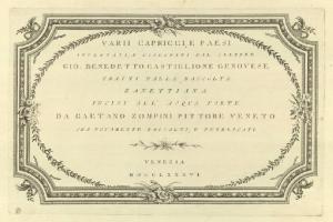 Varii capricci, e paesi inventati e disegnati dal celebre Gio. Benedetto Castiglione