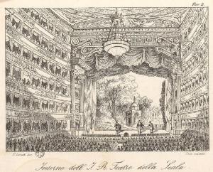 Milano. Teatro alla Scala (Interno)