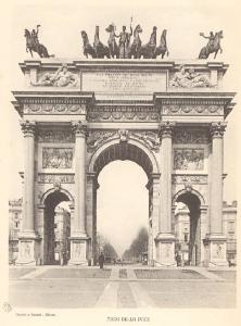 Milano. Arco della Pace