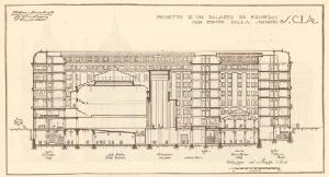 Milano. Palazzo S.C.I.A. (Sezione)