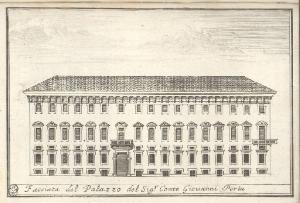 Milano. Palazzo Poldi Pezzoli ex Palazzo Porta, ora sede del Museo Poldi Pezzoli (Facciata)