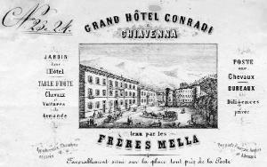Chiavenna. Grand Hotel Conradi