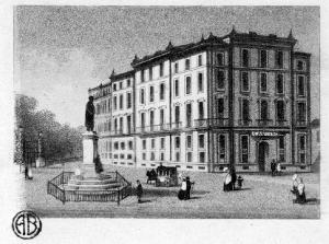 Milano. Albergo Cavour