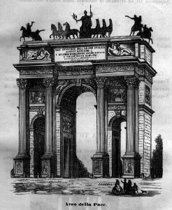 Milano. Arco della Pace