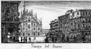 Milano. Piazza Duomo