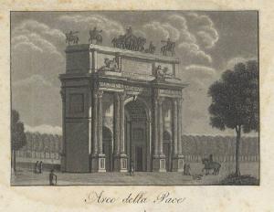 Milano. Arco della Pace