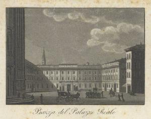 Milano. Piazzetta Reale