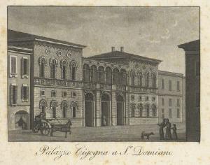 Milano. Palazzo Cicogna Mozzoni ex Palazzo Annoni