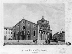 Milano. Chiesa di Santa Maria delle Grazie