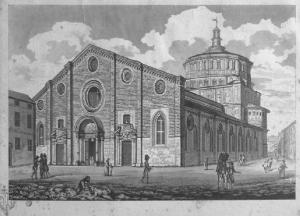 Milano. Chiesa di Santa Maria delle Grazie