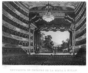 Milano. Teatro alla Scala (Interno)