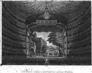 Milano. Teatro alla Scala (Interno)