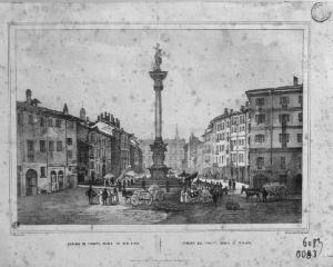 Milano. Corso di Porta Vittoria ex Corso di Porta Tosa