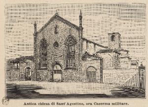 Bergamo. Caserma ex Monastero di Sant'Agostino