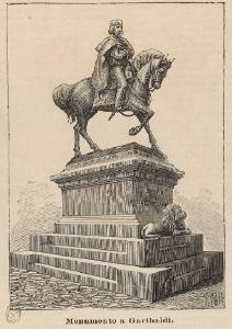 Brescia. Monumento a Garibaldi