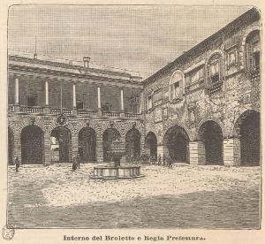 Brescia. Palazzo del Broletto o della Prefettura