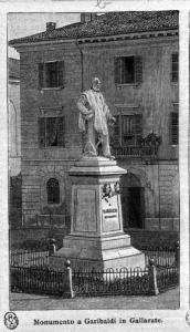 Gallarate. Monumento a Garibaldi