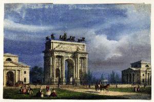 Milano. Arco della Pace