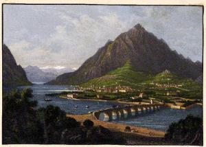 Lecco. Veduta prospettica