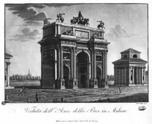 Milano. Arco della Pace