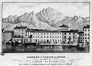 Lecco. Albergo d'Italia