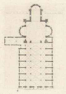 Milano. Chiesa di Santa Maria delle Grazie (Pianta)