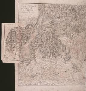 Carte Militaire / Pour l'Intelligence des Opérations / de L'Armée d'Italie, / en 1796.