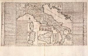 NOUVELLE CARTE DE L'ETAT PRESENT DE L'ITALIE, [...]