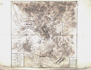 PLAN / de la Forteresse de Mantoue, / Pour / l'Intelligence des deux Sièges, / ET / des Affaires de St. Georges, / et de la Favorite, / en 1796