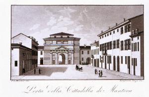 Porta della Cittadella di Mantova